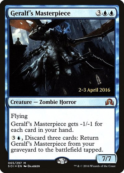 Geralf's Masterpiece (Promos: Prerelease Cards) Near Mint Foil