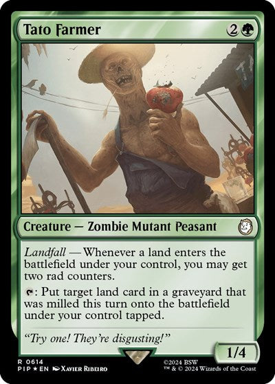 Tato Farmer (Surge Foil) (Universes Beyond: Fallout) Near Mint Foil