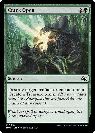 Crack Open (Commander: March of the Machine) Light Play