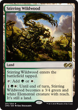 Stirring Wildwood (Ultimate Masters) Light Play Foil