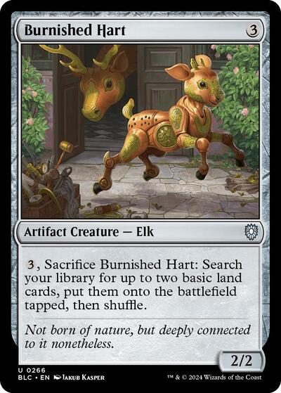 Burnished Hart (Commander: Bloomburrow) Light Play