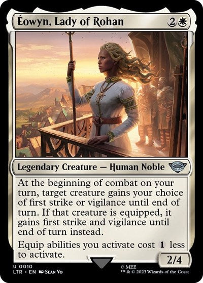 Eowyn, Lady of Rohan (Universes Beyond: The Lord of the Rings: Tales of Middle-earth) Near Mint Foil