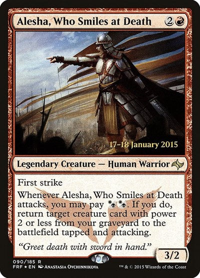 Alesha, Who Smiles at Death (Promos: Prerelease Cards) Light Play Foil