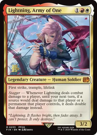 Lightning Army of One|1|0|0.00