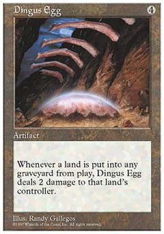 Dingus Egg (5th Edition) Light Play