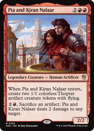 Pia and Kiran Nalaar (Commander: Aetherdrift) Light Play