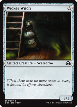 Wicker Witch (Shadows Over Innistrad) Medium Play Foil