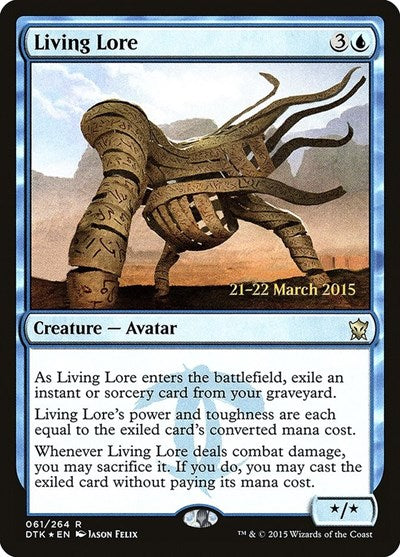Living Lore (Promos: Prerelease Cards) Light Play Foil
