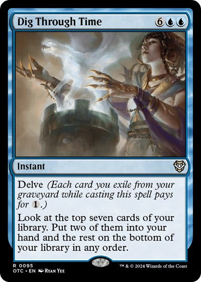Dig Through Time (Commander: Outlaws of Thunder Junction) Light Play