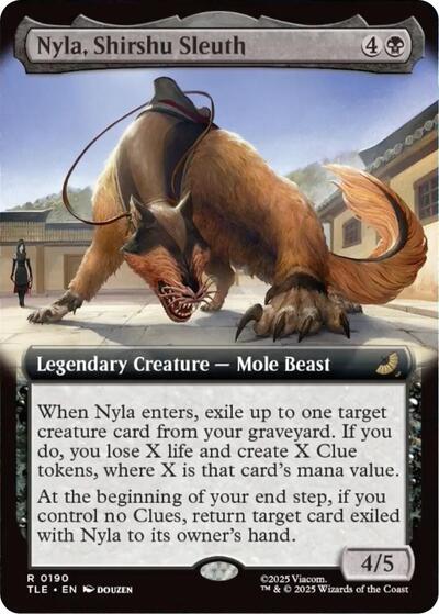 Nyla, Shirshu Sleuth (Extended Art) (Avatar: The Last Airbender: Eternal-Legal) Near Mint