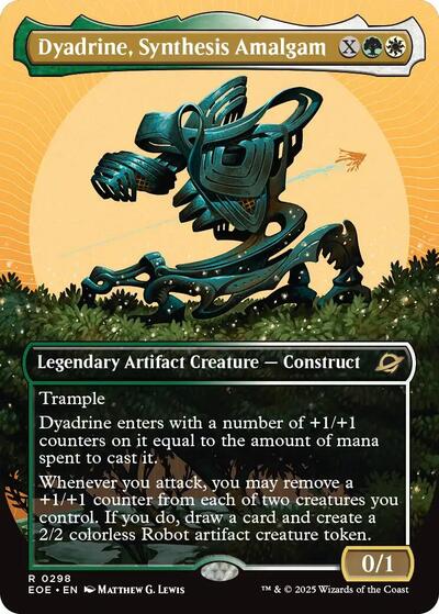 Dyadrine, Synthesis Amalgam (Borderless) (Edge of Eternities) Light Play