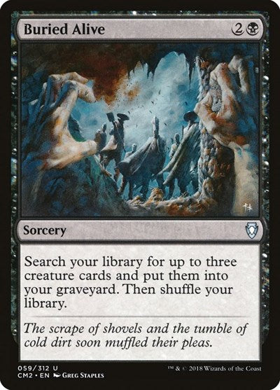Buried Alive (Commander Anthology Volume II) Light Play