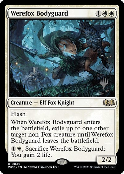 Werefox Bodyguard (Promo Pack: Wilds of Eldraine) Near Mint