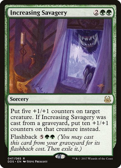 Increasing Savagery (Duel Decks: Mind vs Might) Medium Play