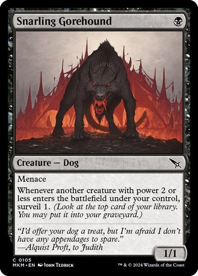 Snarling Gorehound|1|0|0.00