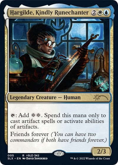 Hargilde, Kindly Runechanter (SLX) Light Play