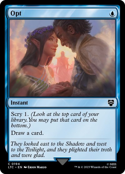 Opt (Commander: The Lord of the Rings: Tales of Middle-earth) Light Play