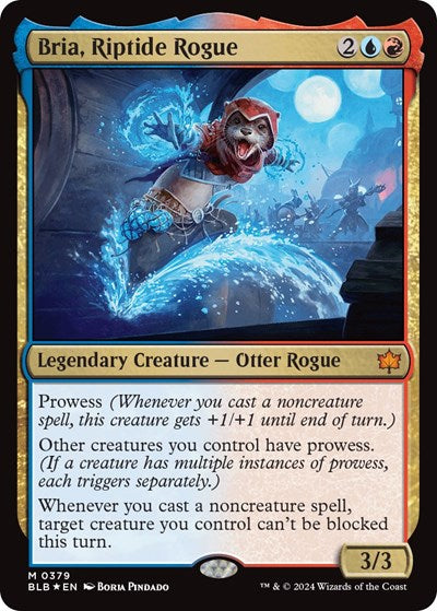 Bria, Riptide Rogue (Bloomburrow) Medium Play Foil