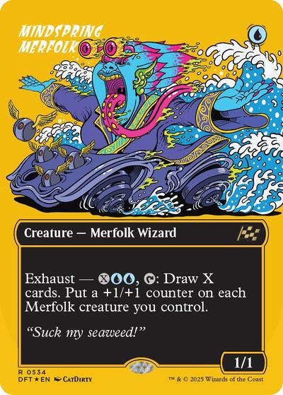 Mindspring Merfolk Borderless First Place Foil|0|0|0.00