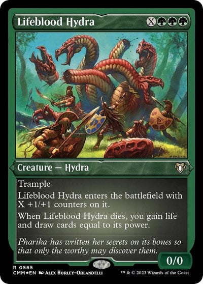 Lifeblood Hydra Foil Etched|0|0|0.00