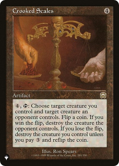 Crooked Scales (Secret Lair Commander: Heads I Win, Tails You Lose) Near Mint