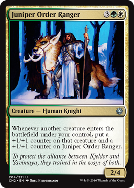 Juniper Order Ranger (Conspiracy: Take the Crown) Medium Play Foil