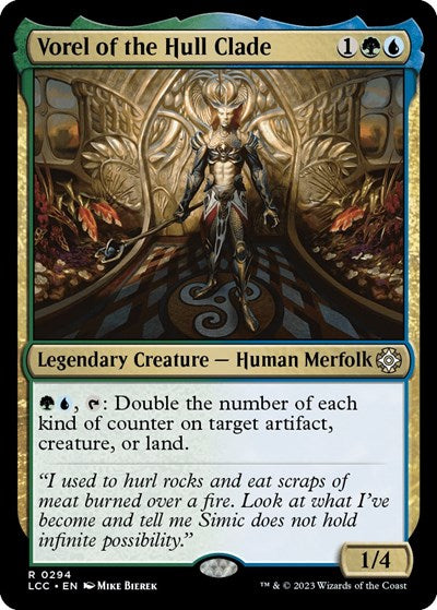 Vorel of the Hull Clade (Commander: The Lost Caverns of Ixalan) Light Play