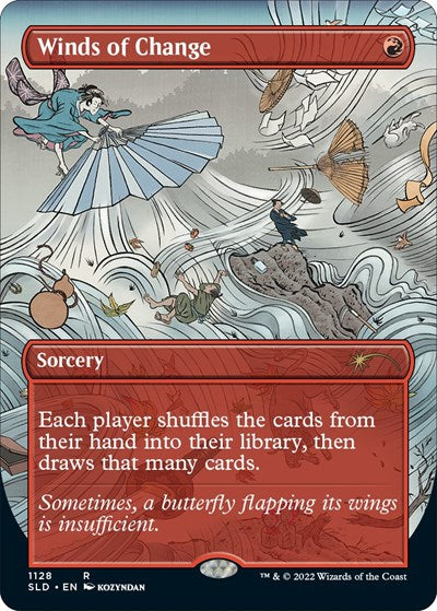Winds of Change (Secret Lair) Light Play Foil