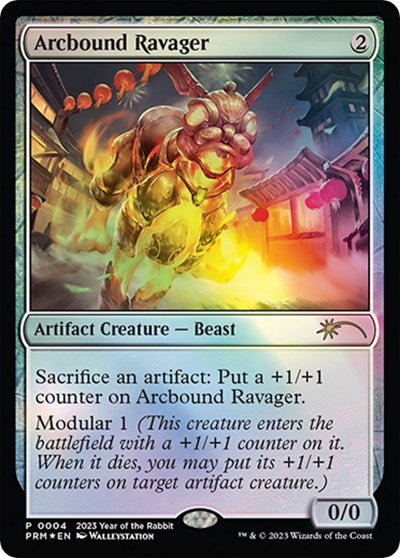 Arcbound Ravager (Year of the Rabbit 2023) (Promos: Unique and Miscellaneous) Near Mint Foil