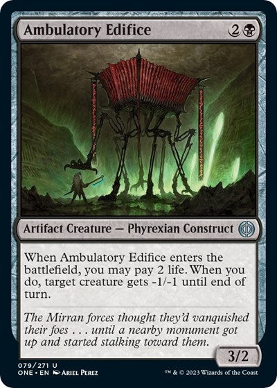 Ambulatory Edifice (Phyrexia: All Will Be One) Light Play Foil