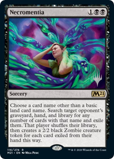 Necromentia (Promo Pack: Core Set 2021) Near Mint