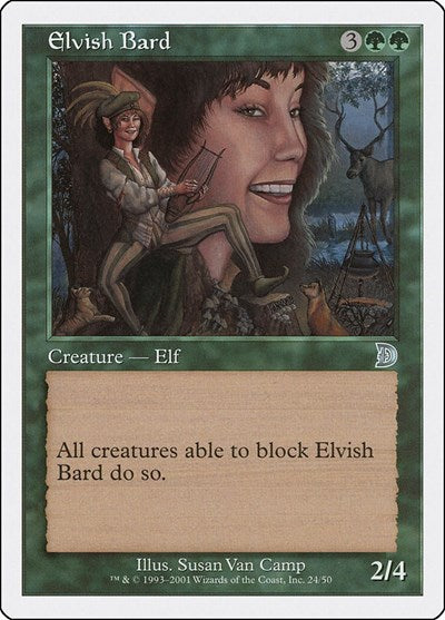 Elvish Bard (Promos: Deckmasters Garfield vs Finkel) Medium Play
