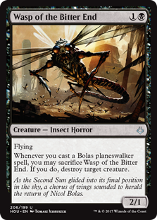 Wasp of the Bitter End (Hour of Devastation) Light Play
