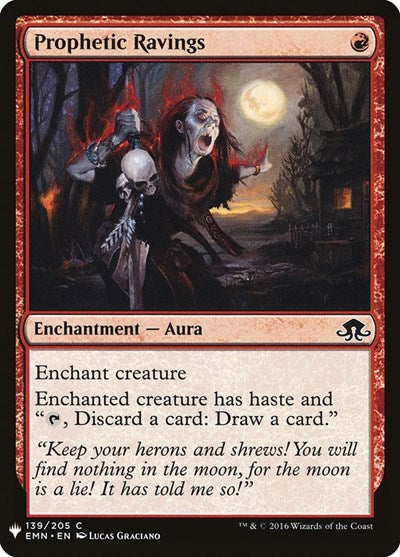 Prophetic Ravings (Mystery Booster) Medium Play