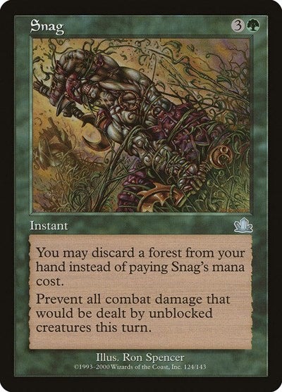 Snag (Prophecy) Medium Play Foil
