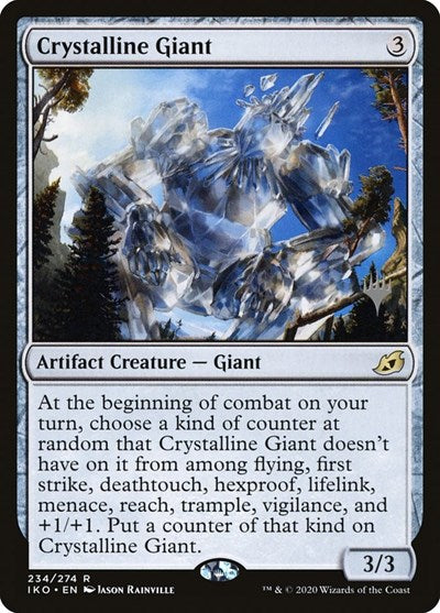 Crystalline Giant (Promo Pack: Ikoria) Medium Play Foil