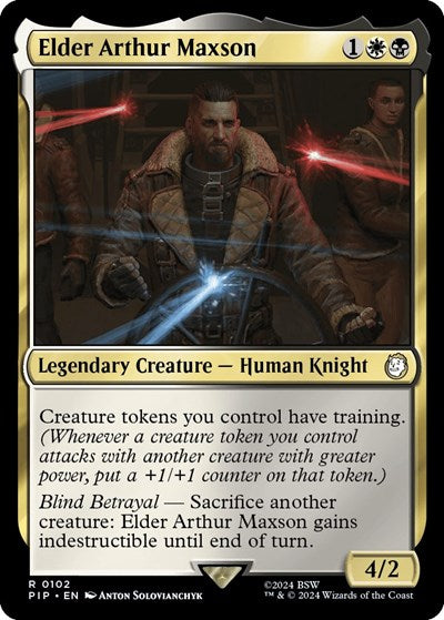 Elder Arthur Maxson (Universes Beyond: Fallout) Light Play