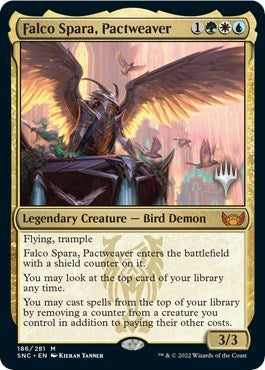 Falco Spara, Pactweaver (Promo Pack: Streets of New Capenna) Near Mint