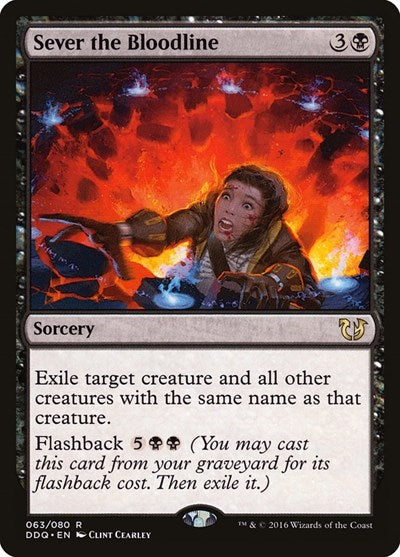 Sever the Bloodline (Duel Decks: Blessed vs Cursed) Medium Play