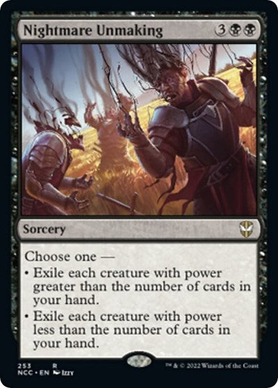 Nightmare Unmaking (Commander: Streets of New Capenna) Light Play