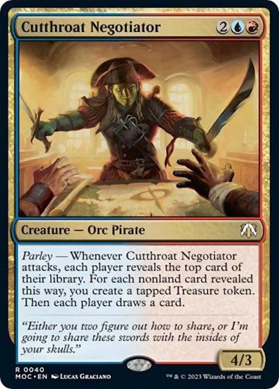 Cutthroat Negotiator (Commander: March of the Machine) Near Mint