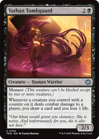 Yathan Tombguard (Tarkir: Dragonstorm) Light Play