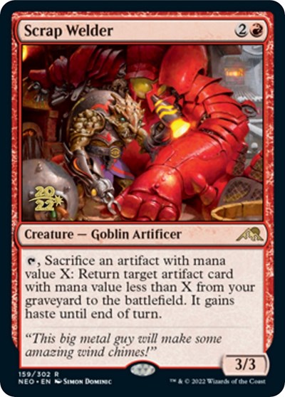 Scrap Welder (Promos: Prerelease Cards) Medium Play Foil