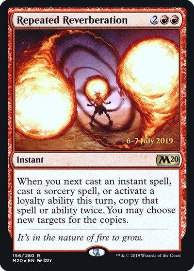 Repeated Reverberation (Promos: Prerelease Cards) Light Play Foil