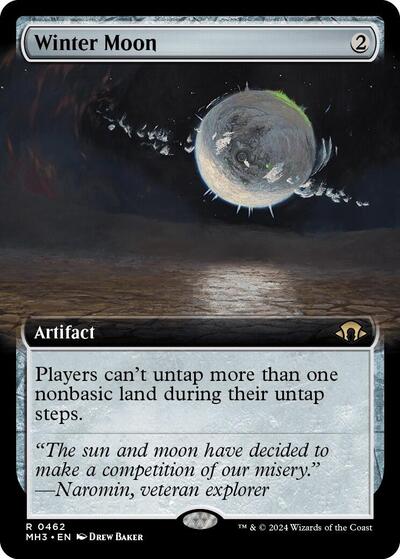 Winter Moon (Extended Art) (Modern Horizons 3) Damaged / Poor