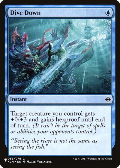Dive Down (The List) Near Mint