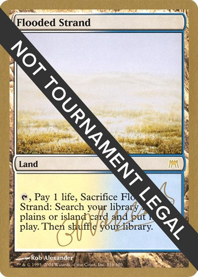Flooded Strand - 2004 Gabriel Nassif (ONS) (World Championship Decks) Light Play