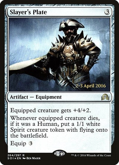 Slayer's Plate (Promos: Prerelease Cards) Medium Play Foil