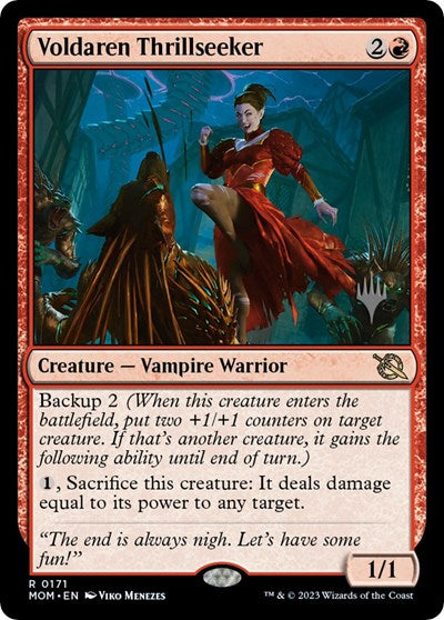 Voldaren Thrillseeker (Promo Pack: March of the Machine) Near Mint