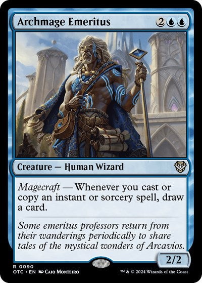 Archmage Emeritus (Commander: Outlaws of Thunder Junction) Near Mint
